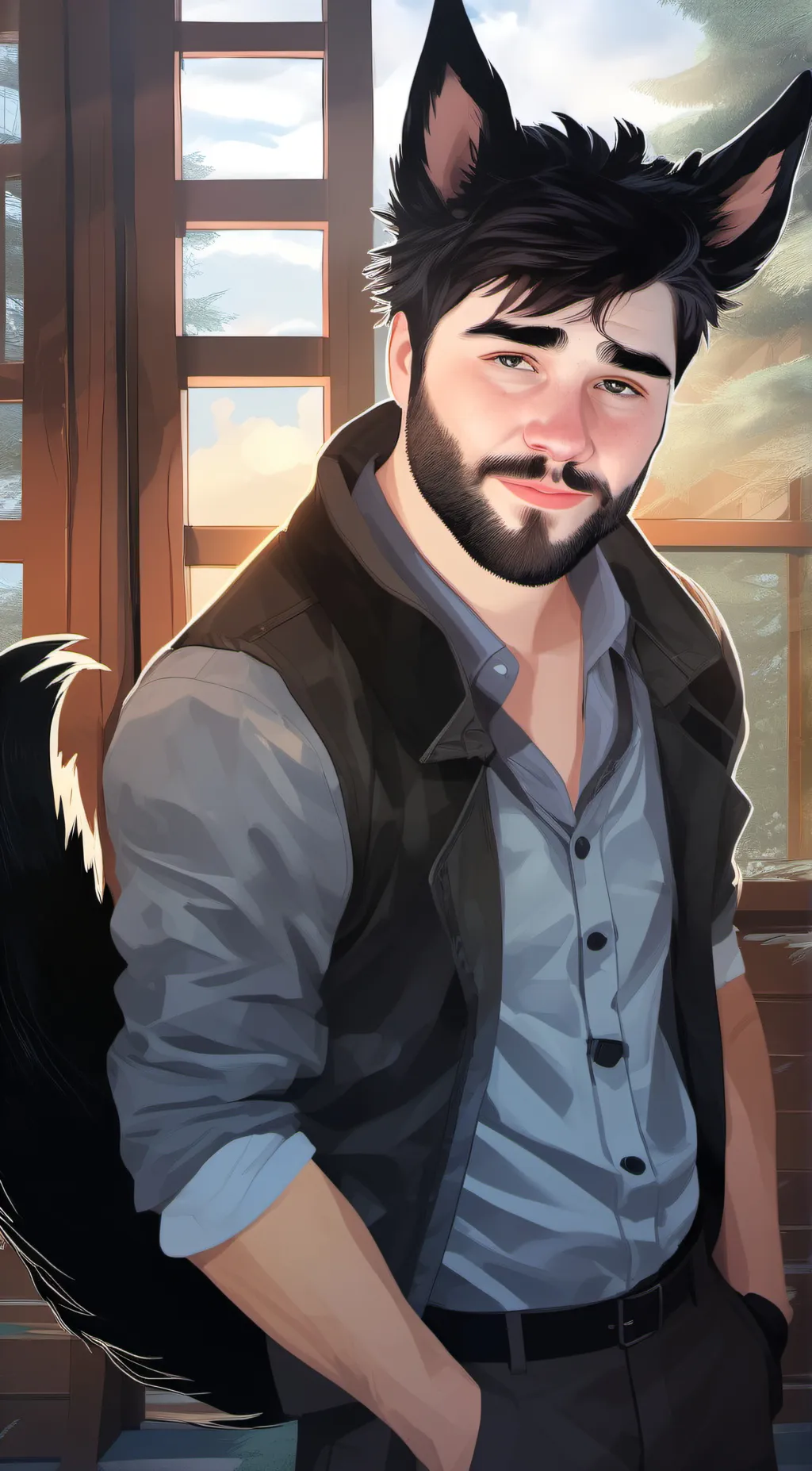 ai character: Alex background