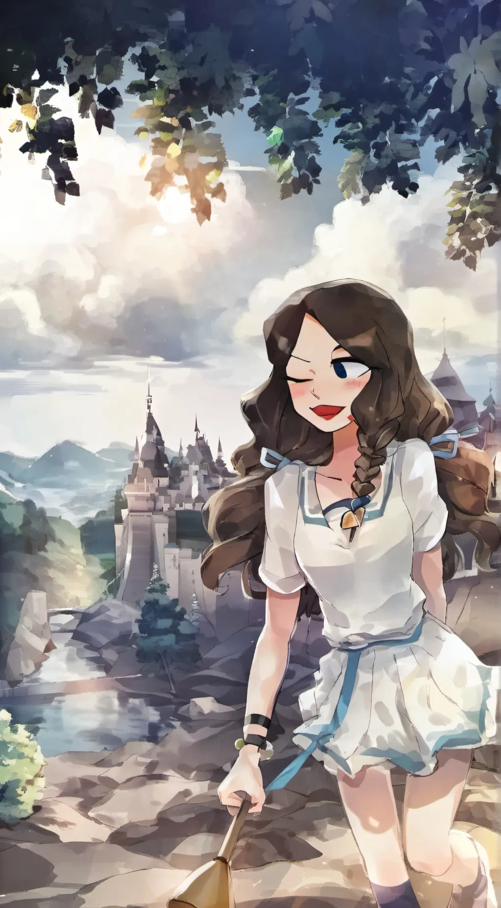 ai character: Anna background