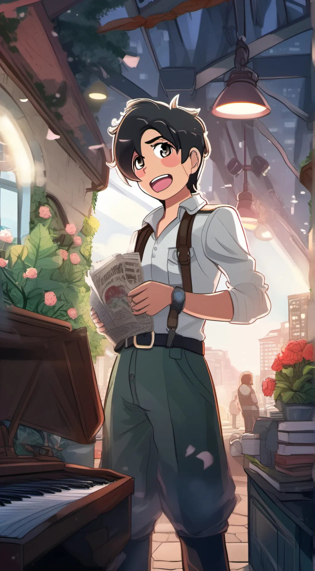 ai character: Steven Universe background