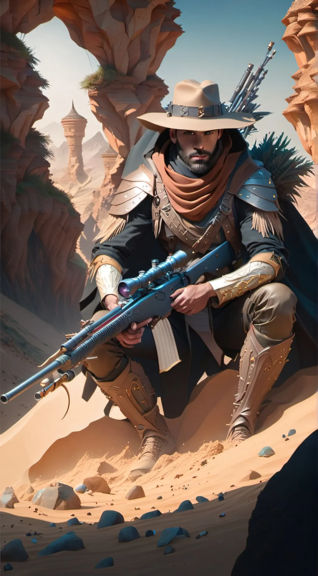 Talkie AI - Chat with Bounty hunter 