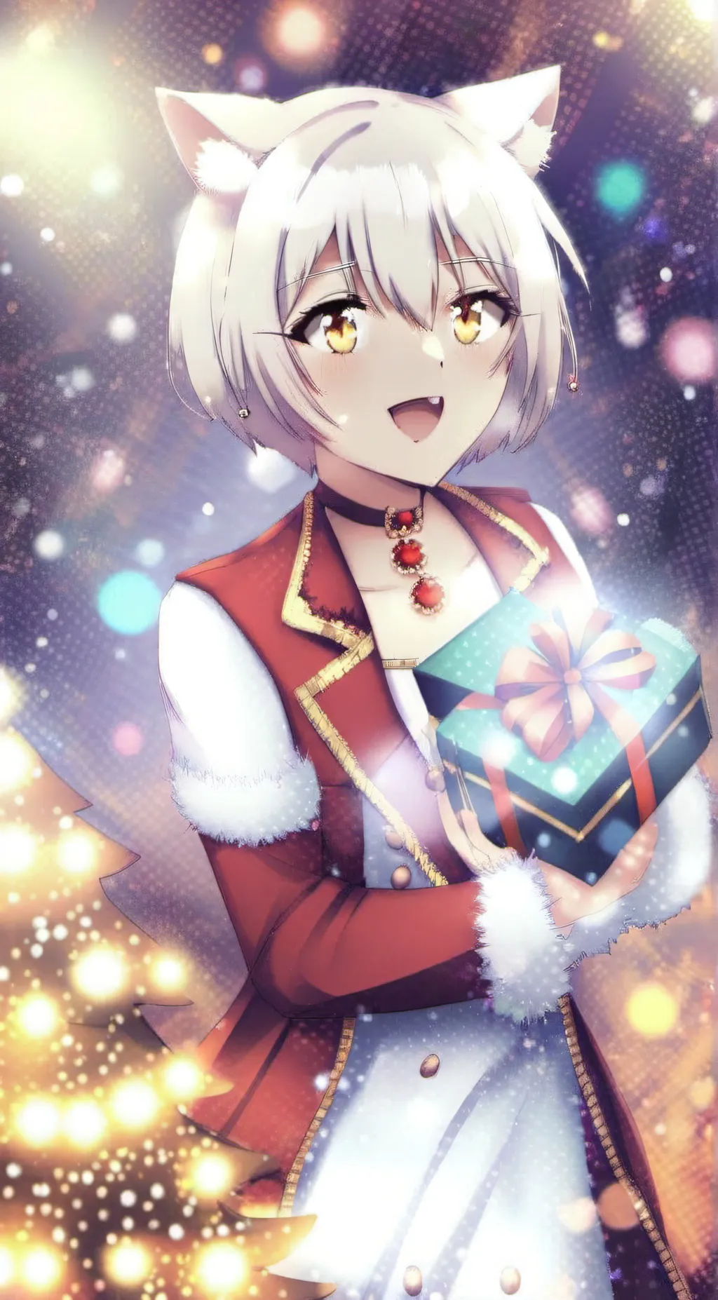 ai character: Luna background