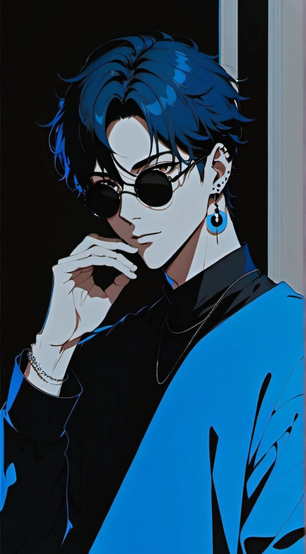 ai character: Leo background