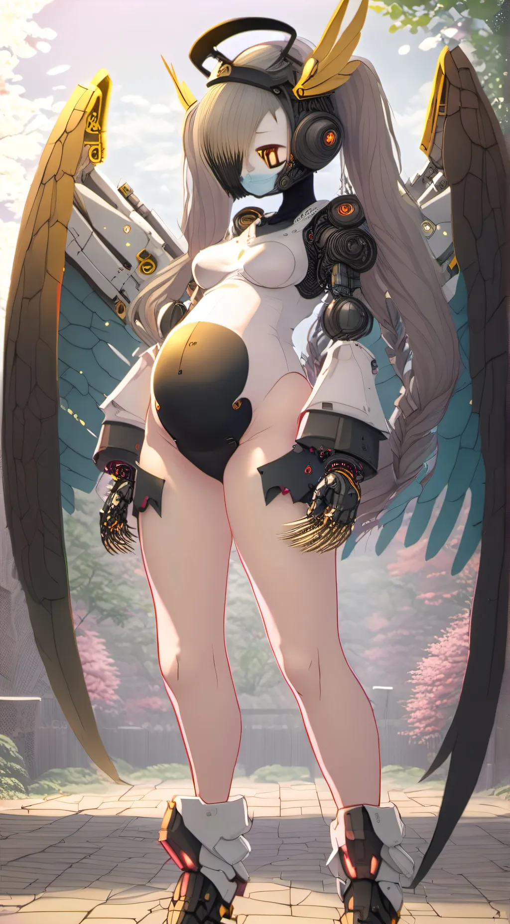 ai character: Pregnant J  background