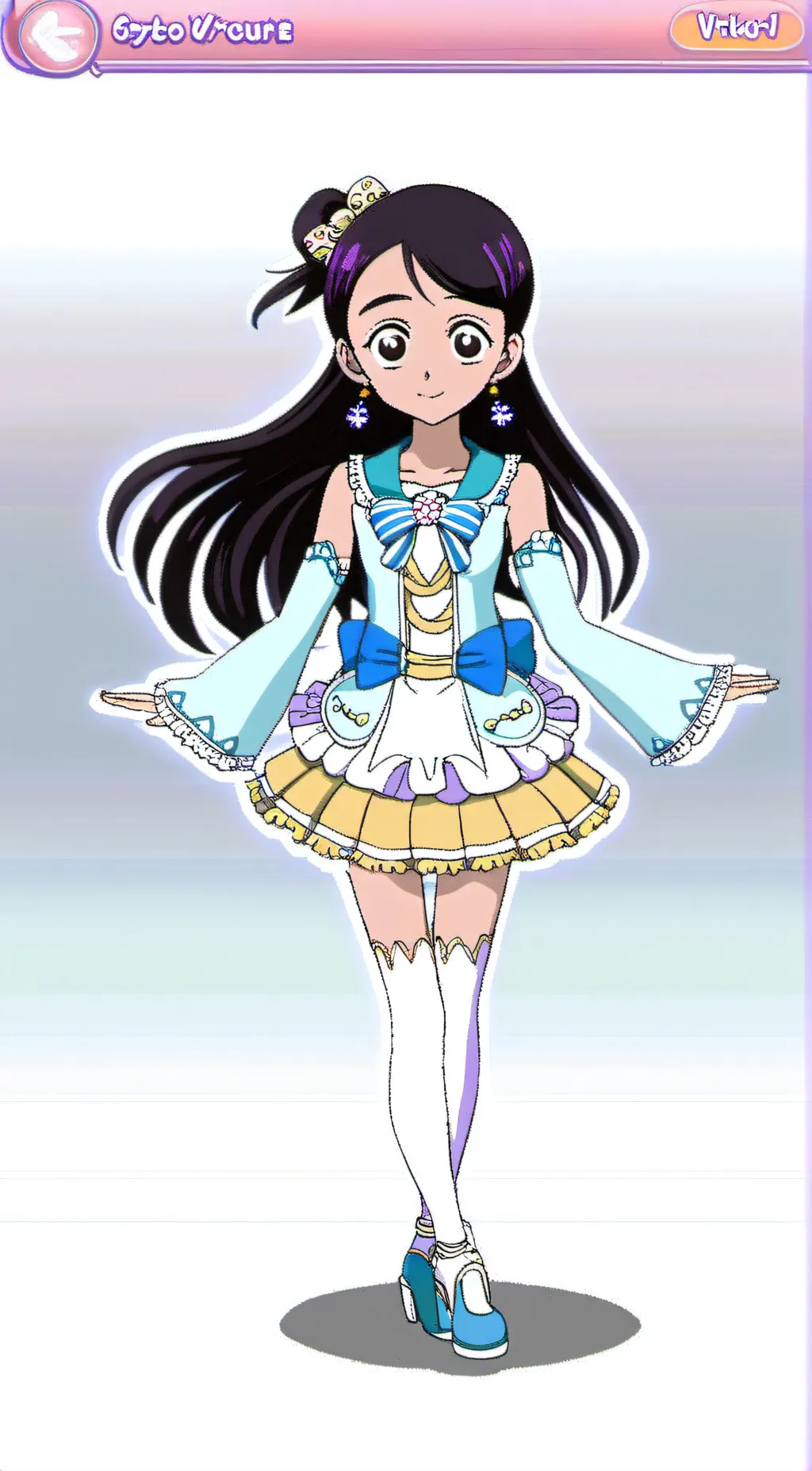 ai character: Honoka Yukishiro background