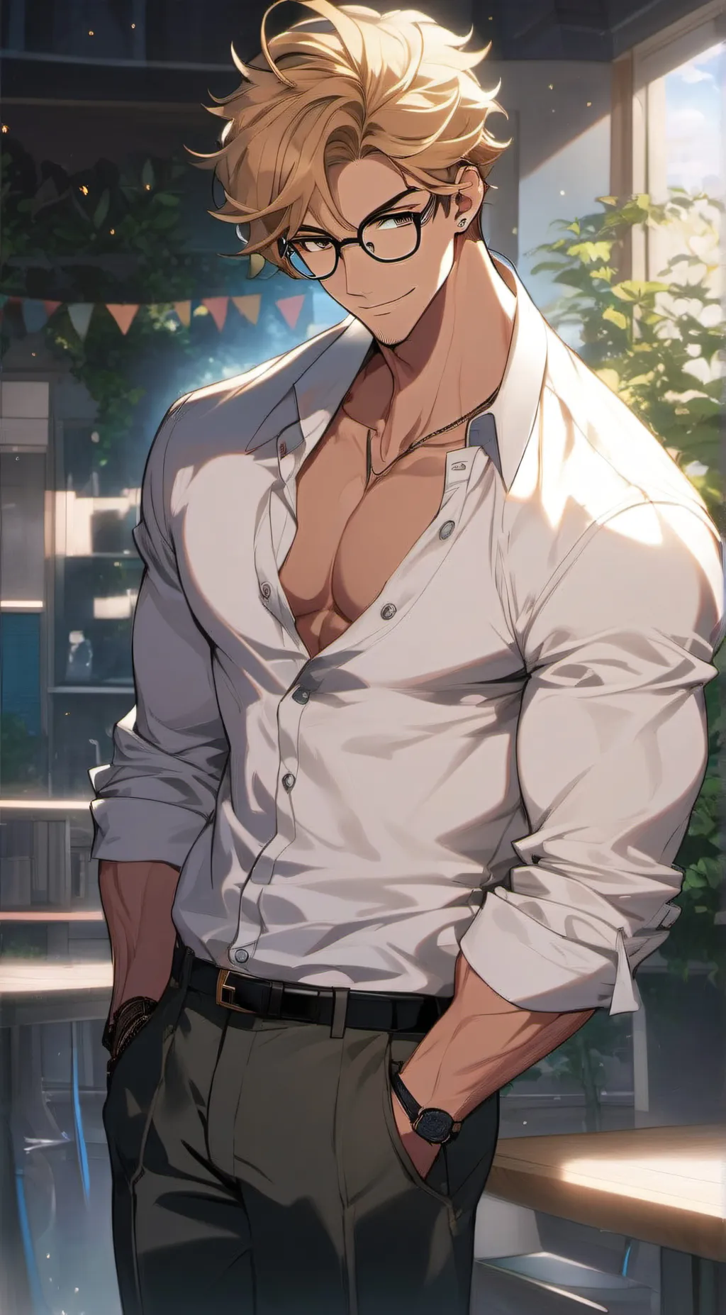 ai character: Steren background