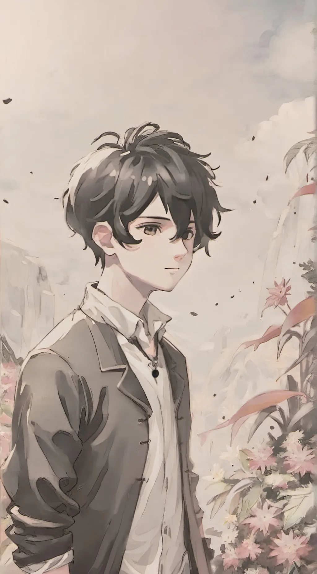 ai character: Asher ✌🏻 background