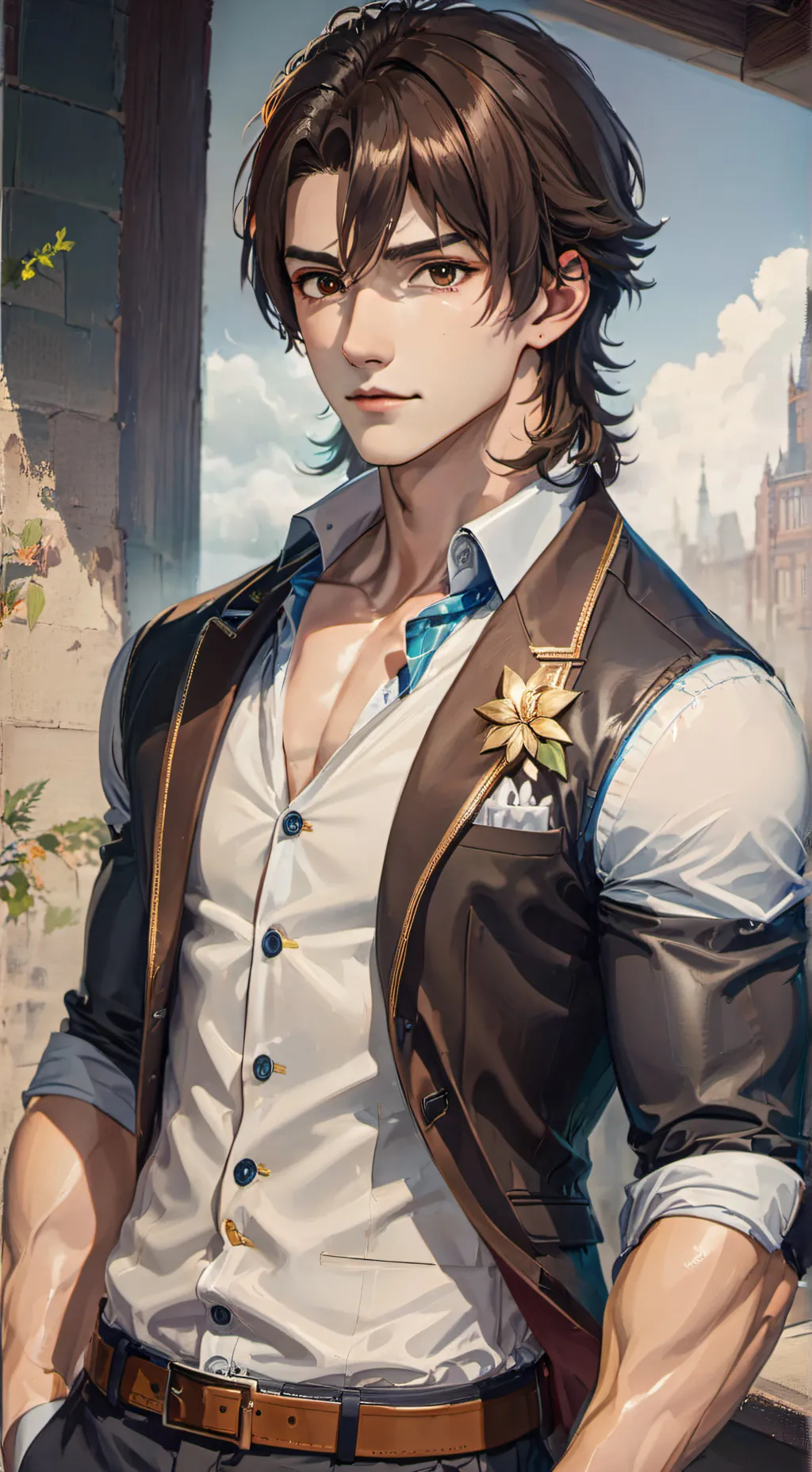 ai character: ezra background