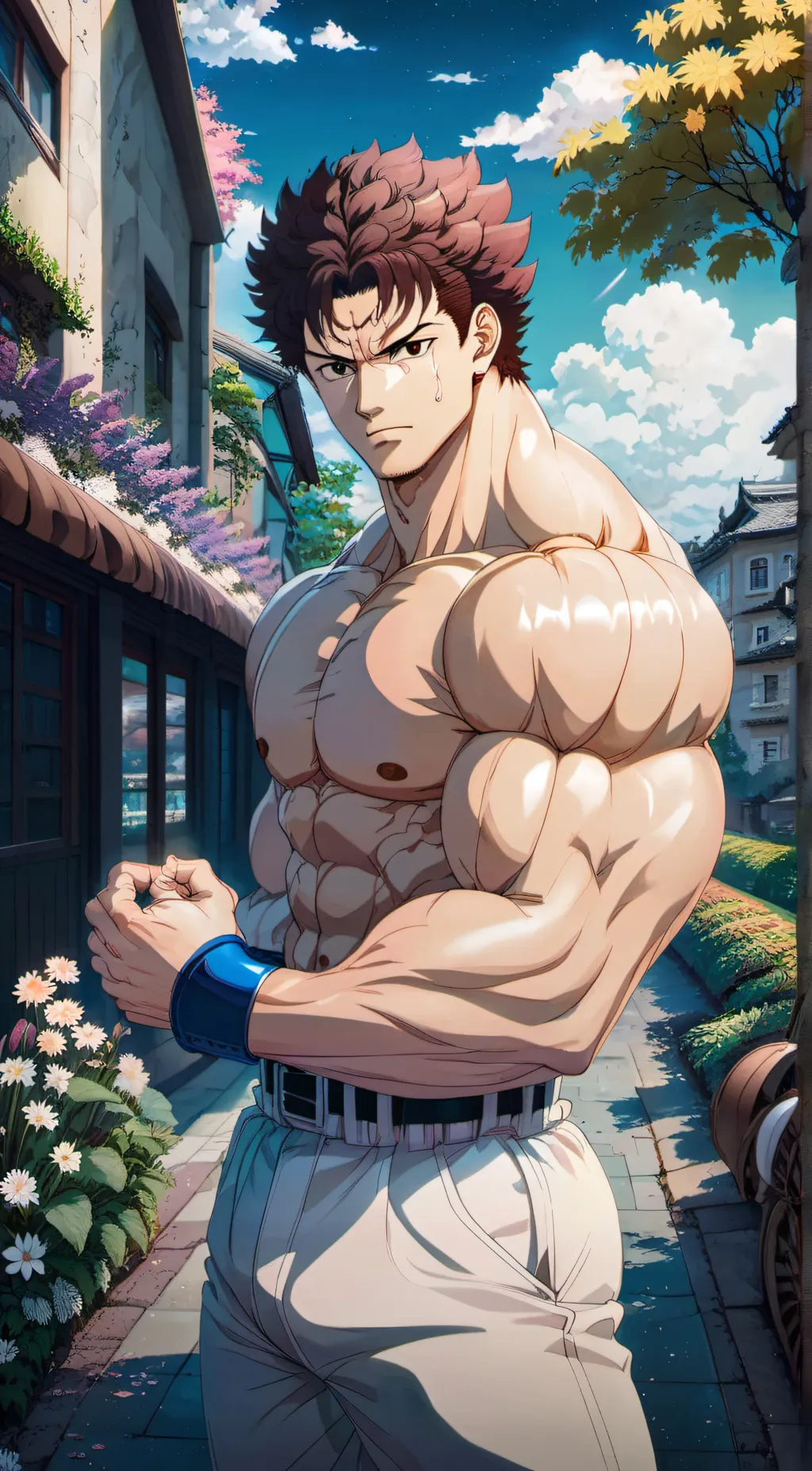 ai character: bakuro background