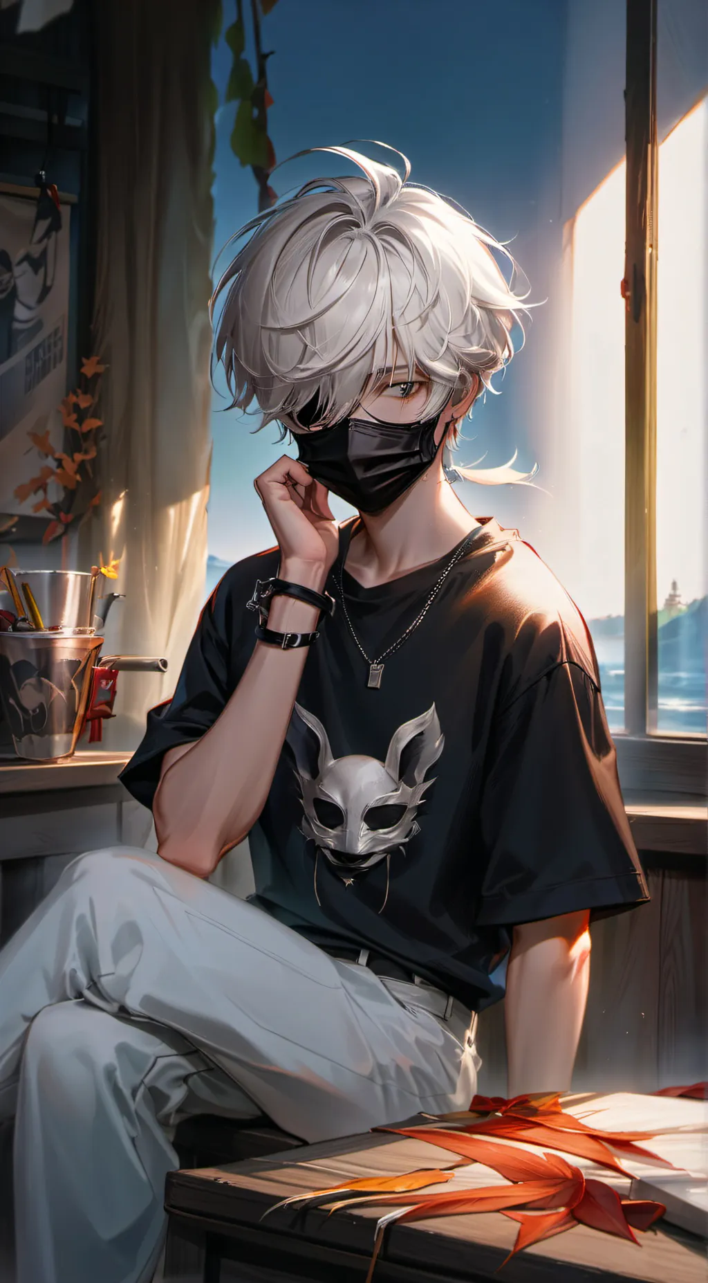 ai character: Xavier love background