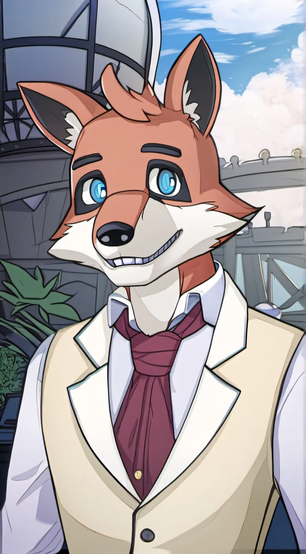 ai character: fnaf background