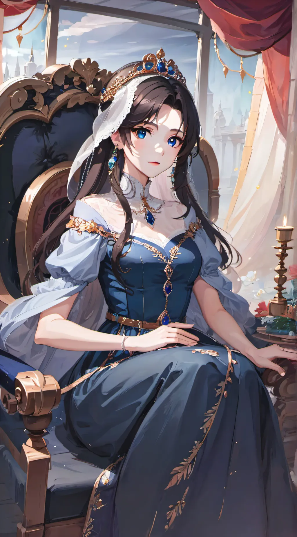 ai character: Ella background