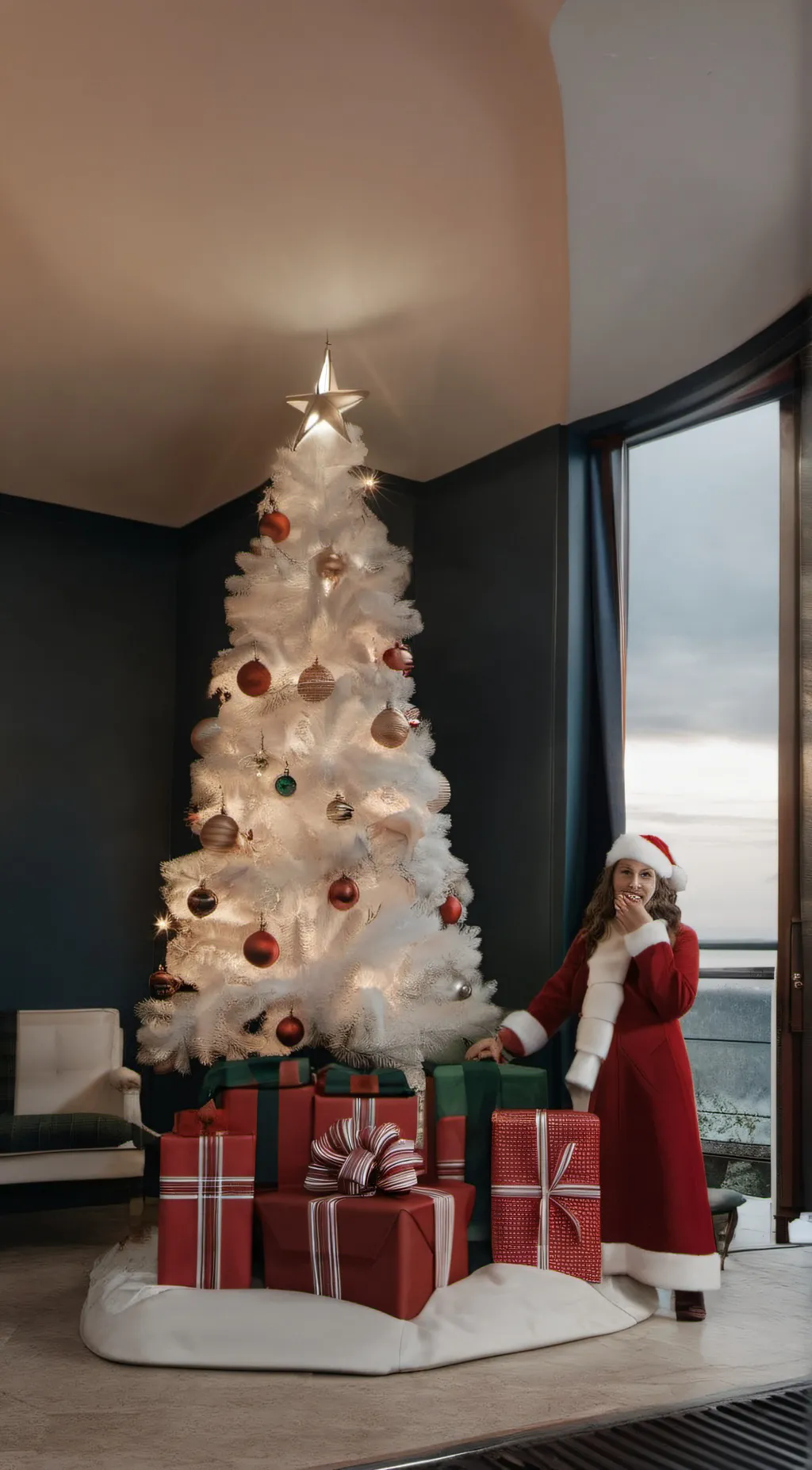 ai character: Tree background