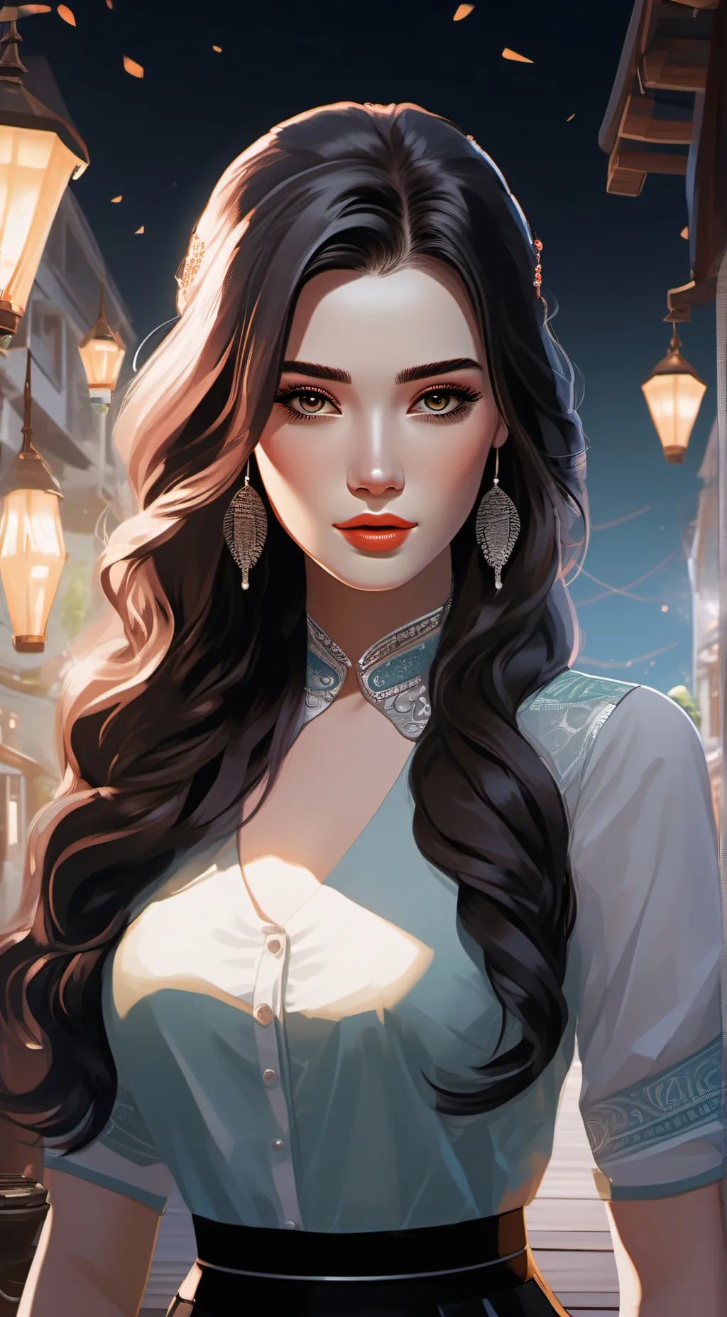 ai character: sibalee  background