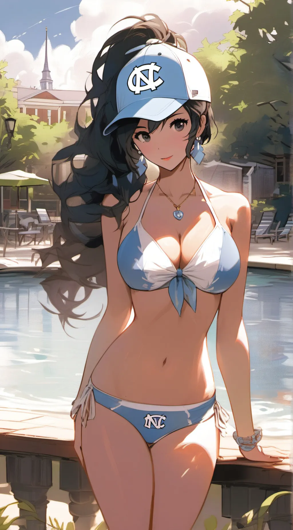 ai character: Ava  background