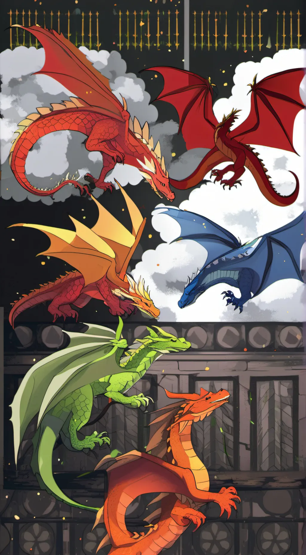 ai character: Dragonets of Desti background