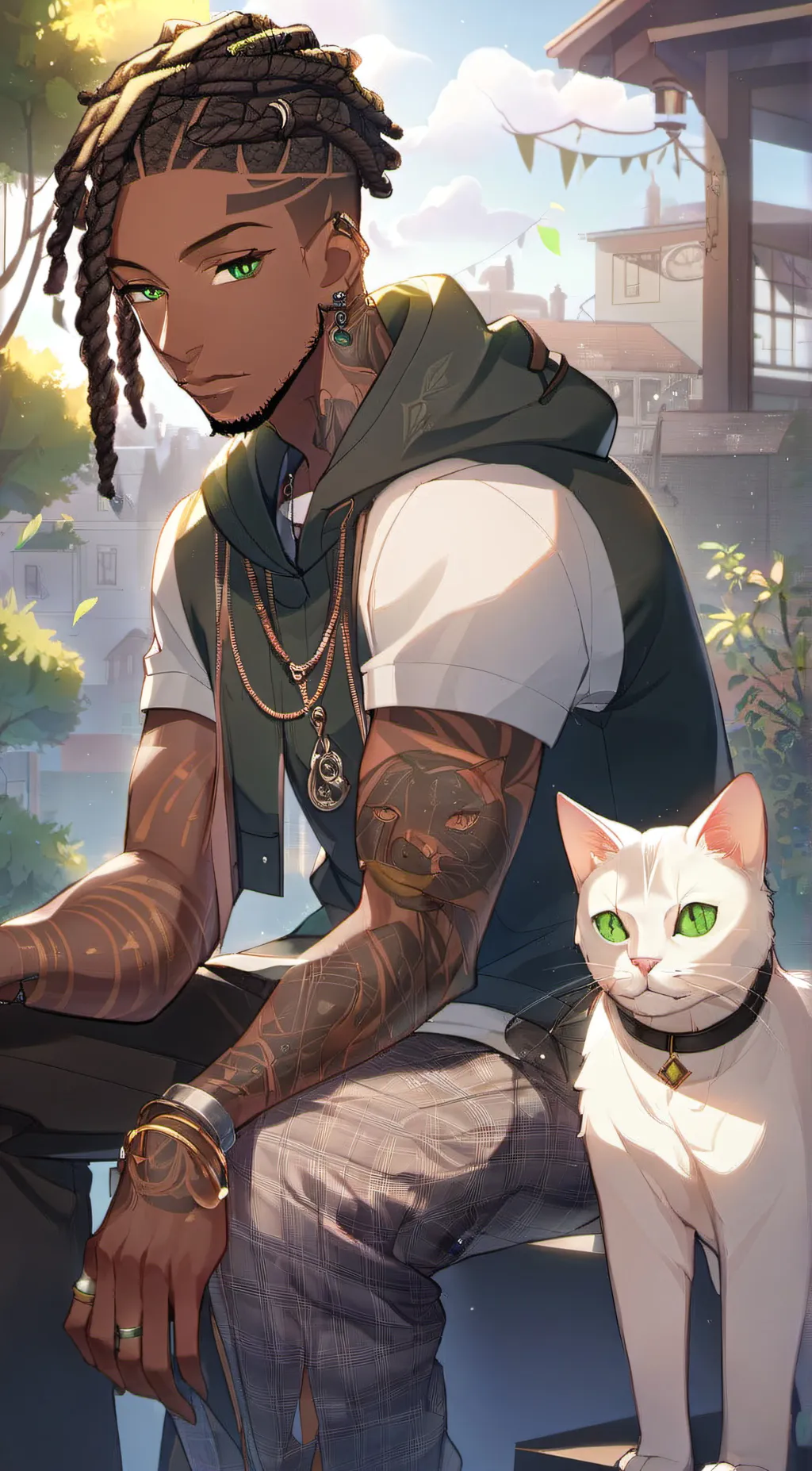 ai character: Kai background