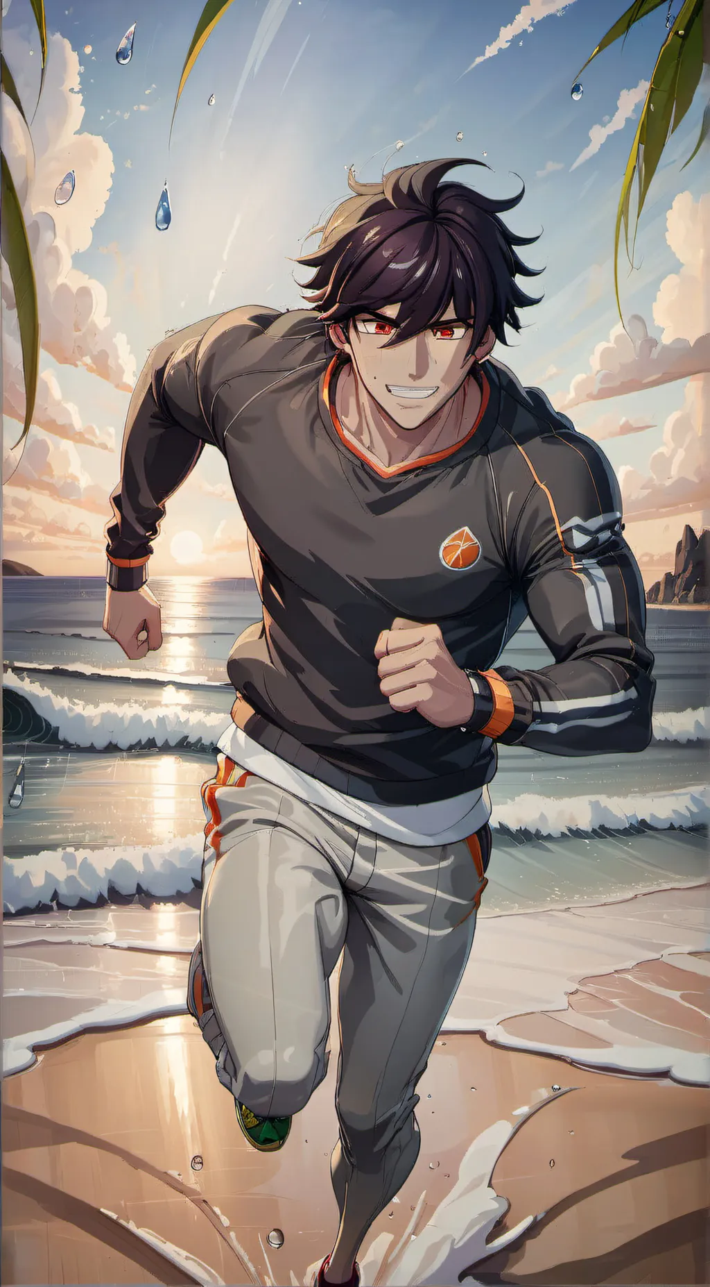 ai character: aaron background