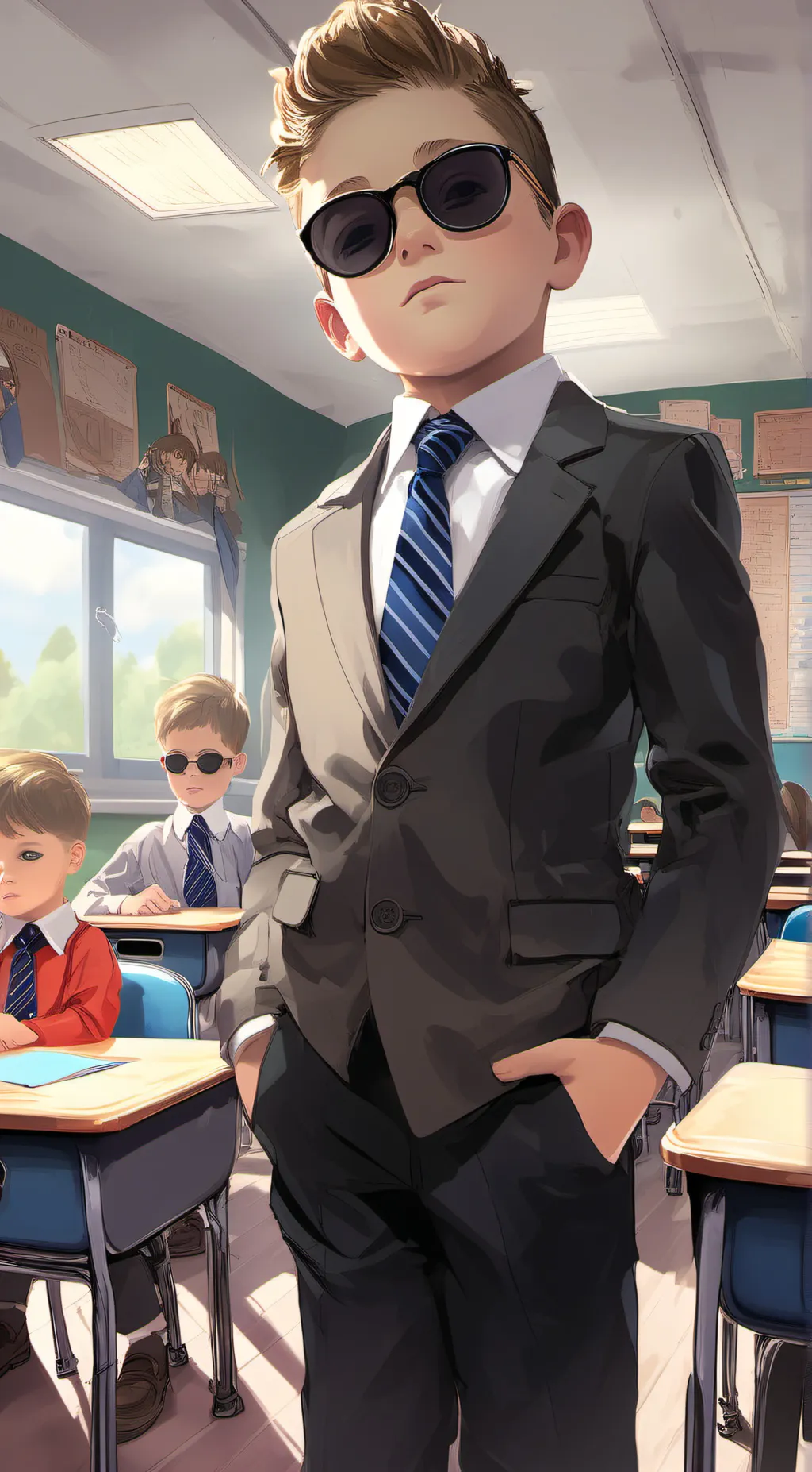 ai character: Alex background