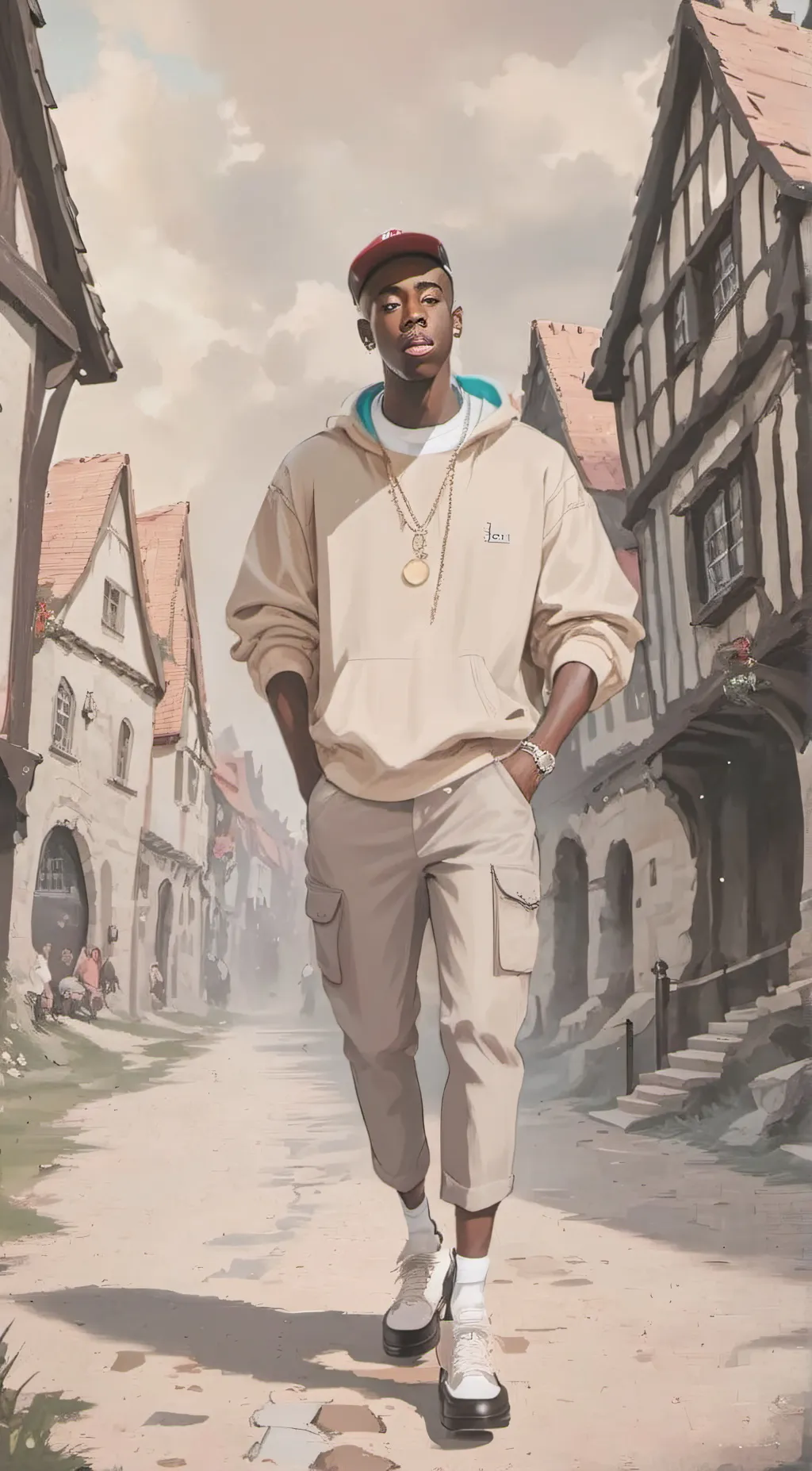 ai character: Tyler background