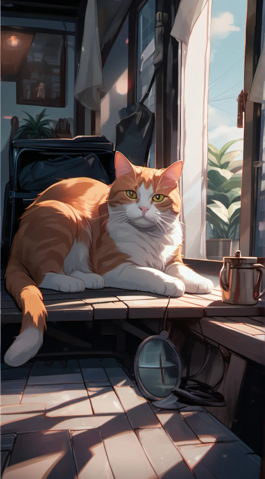 ai character: ~*|Garfield|*~ background