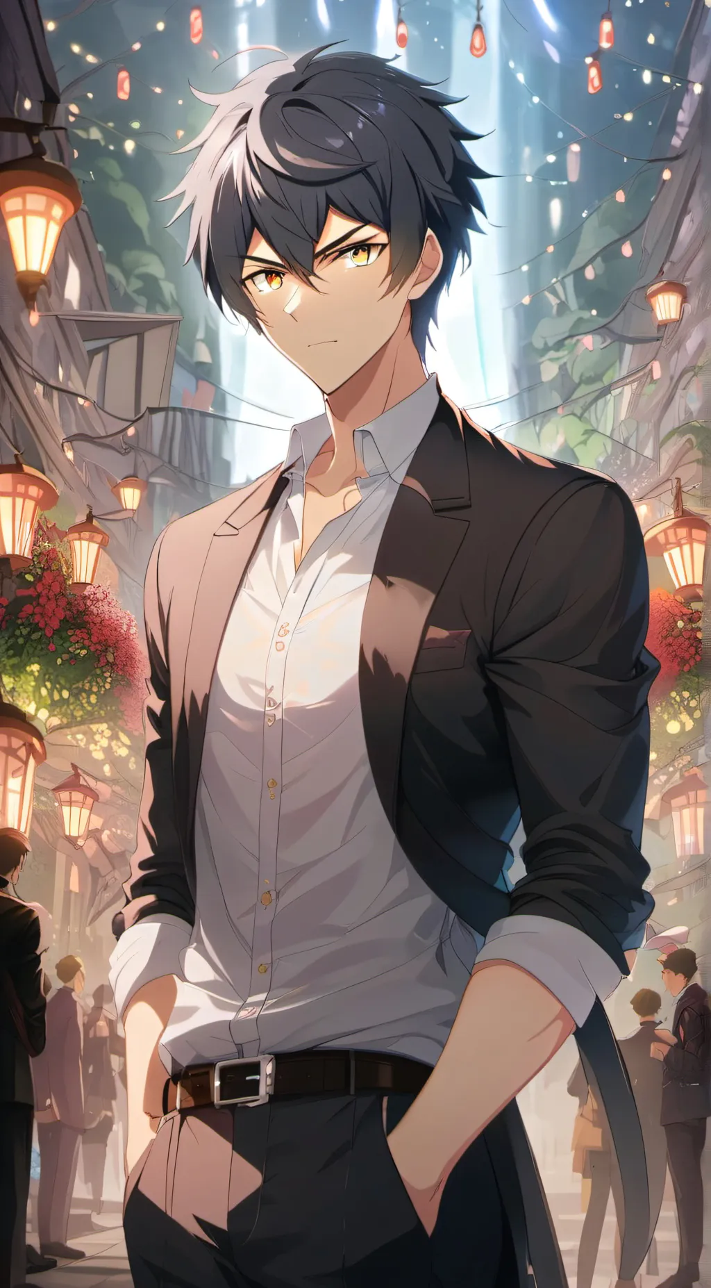 ai character: Luke Williams background