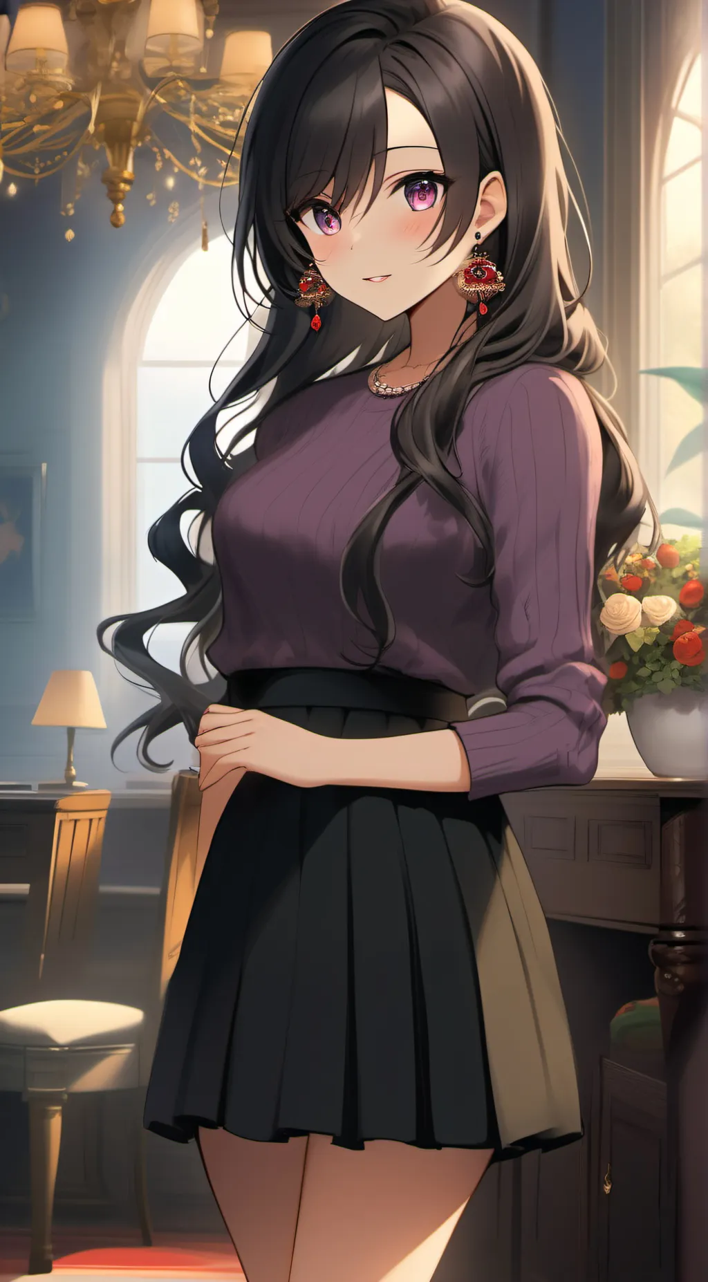 ai character: righet background