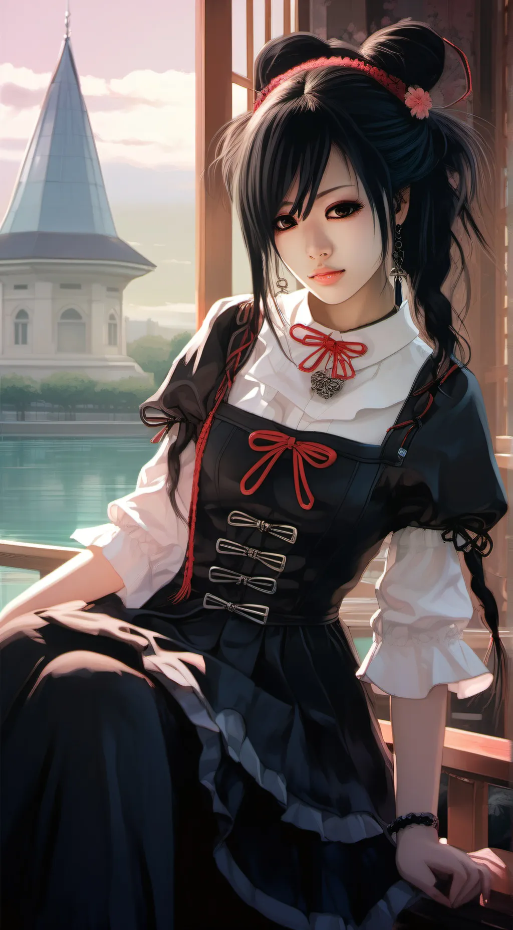 ai character: Kiki Miyamoto background