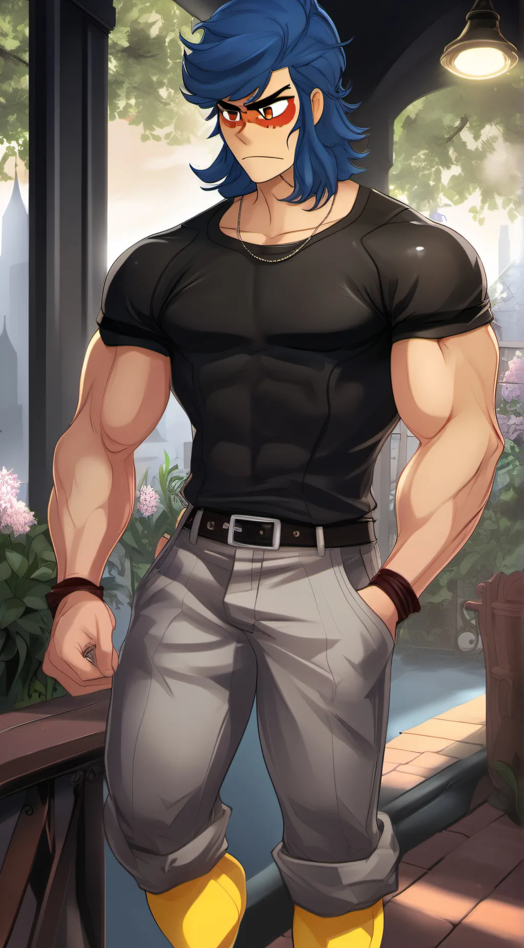 ai character: Wally background