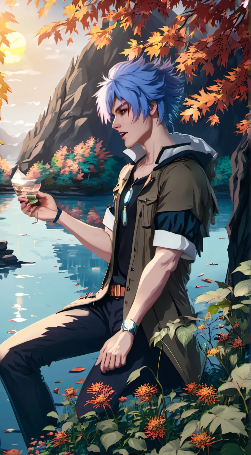 ai character: Chars Lee background