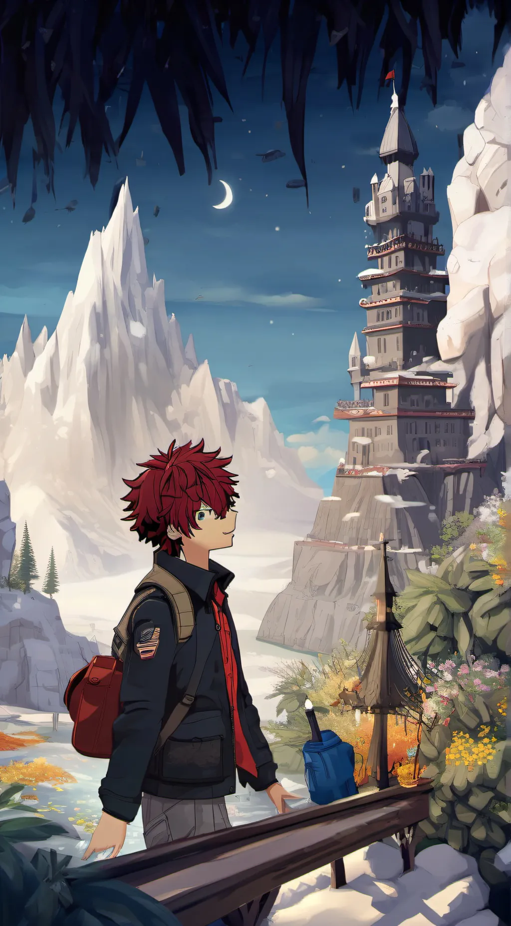 ai character: 🍏Winston🍏 background