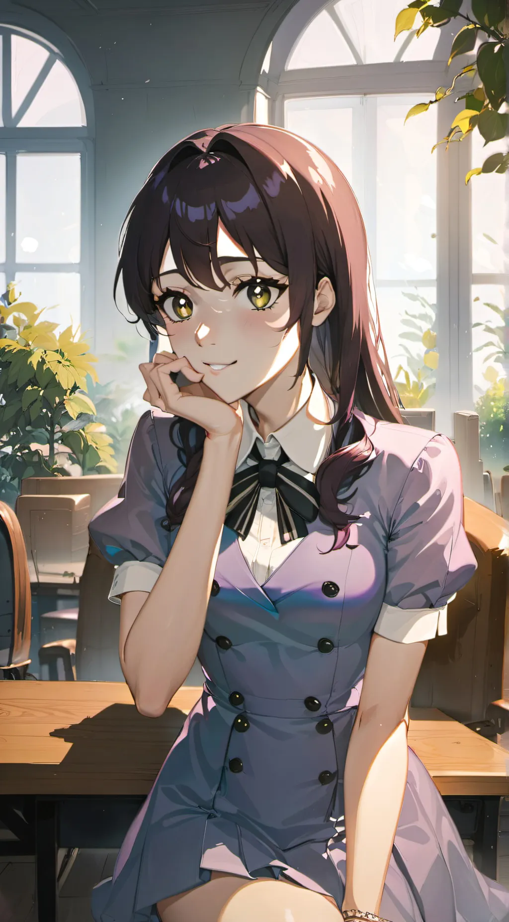 ai character: Ariane background