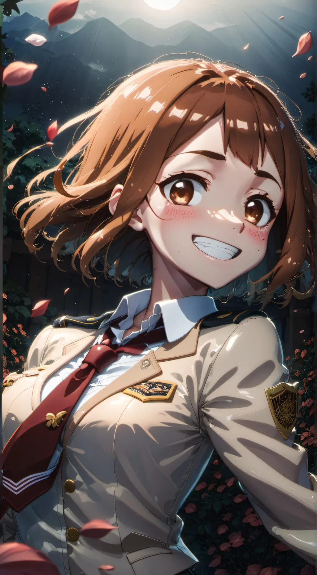 ai character: Ochako Uraraka background