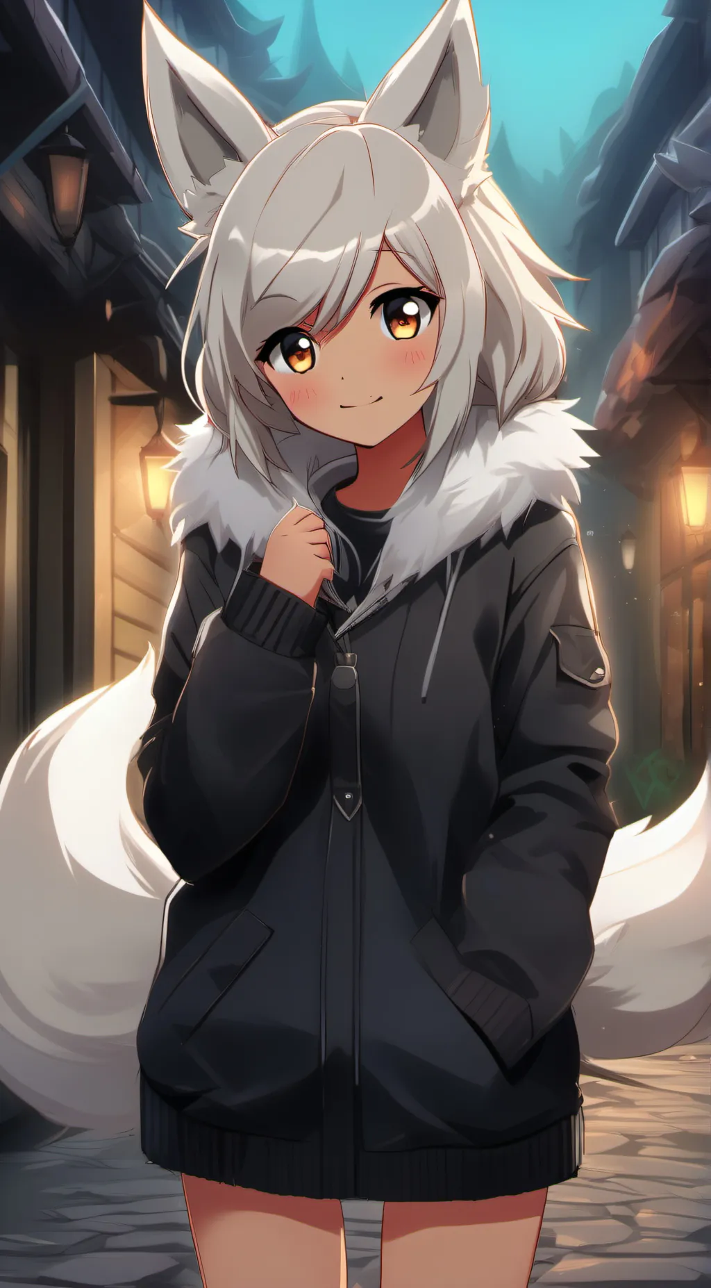 ai character: Tina background