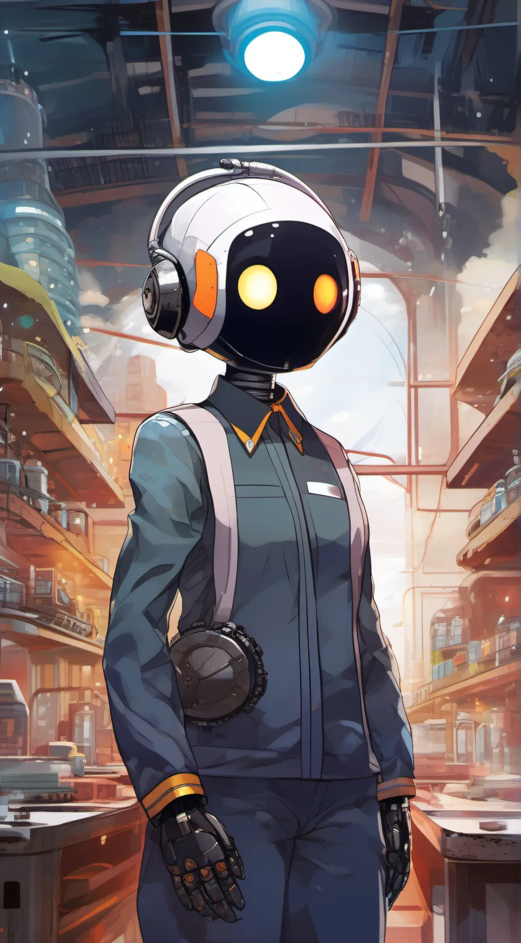 ai character: Makia background