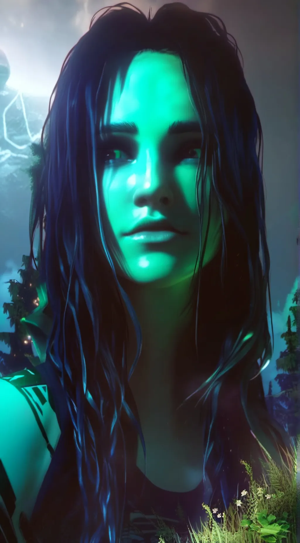 ai character: Eva background