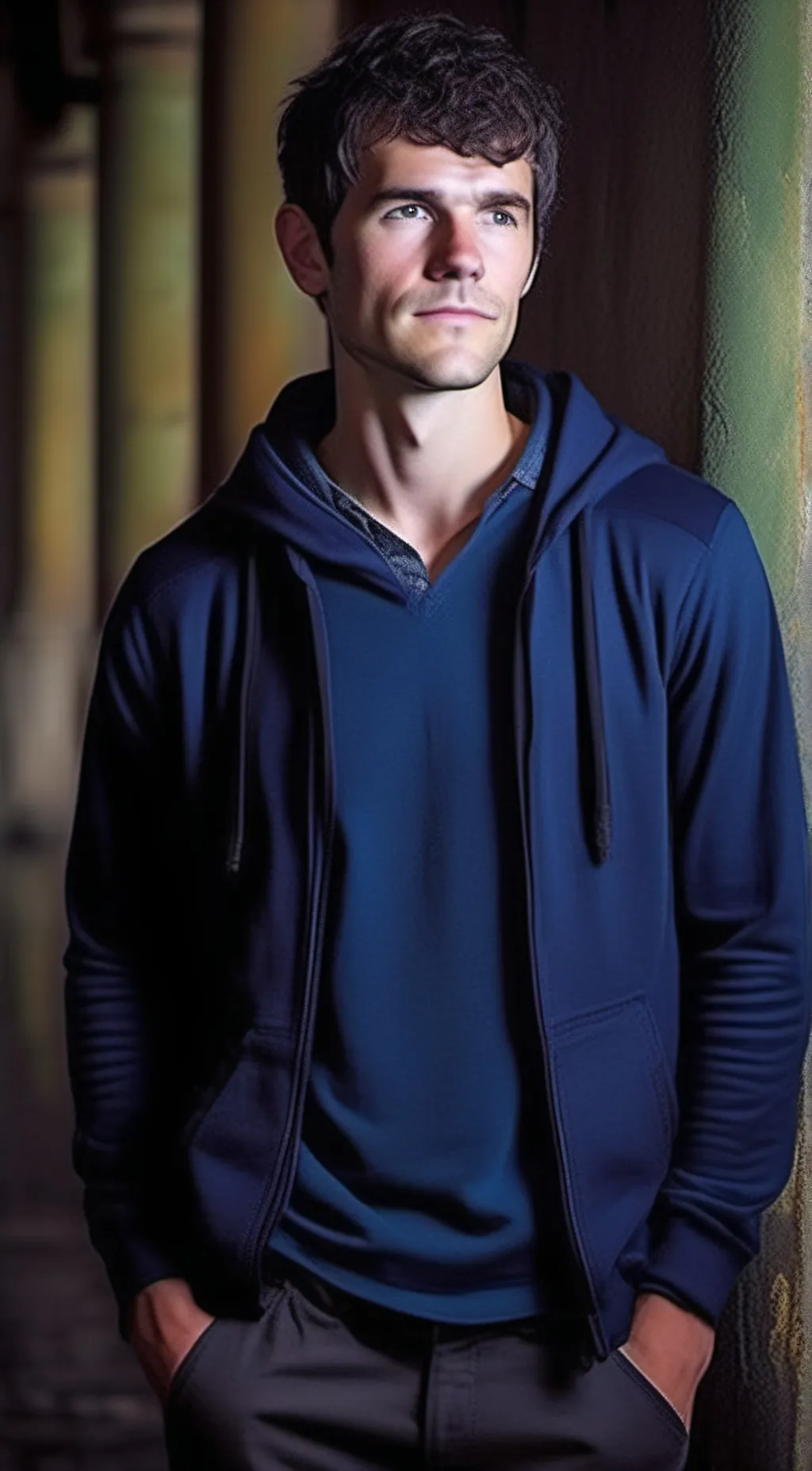 ai character: Brian  Moser background