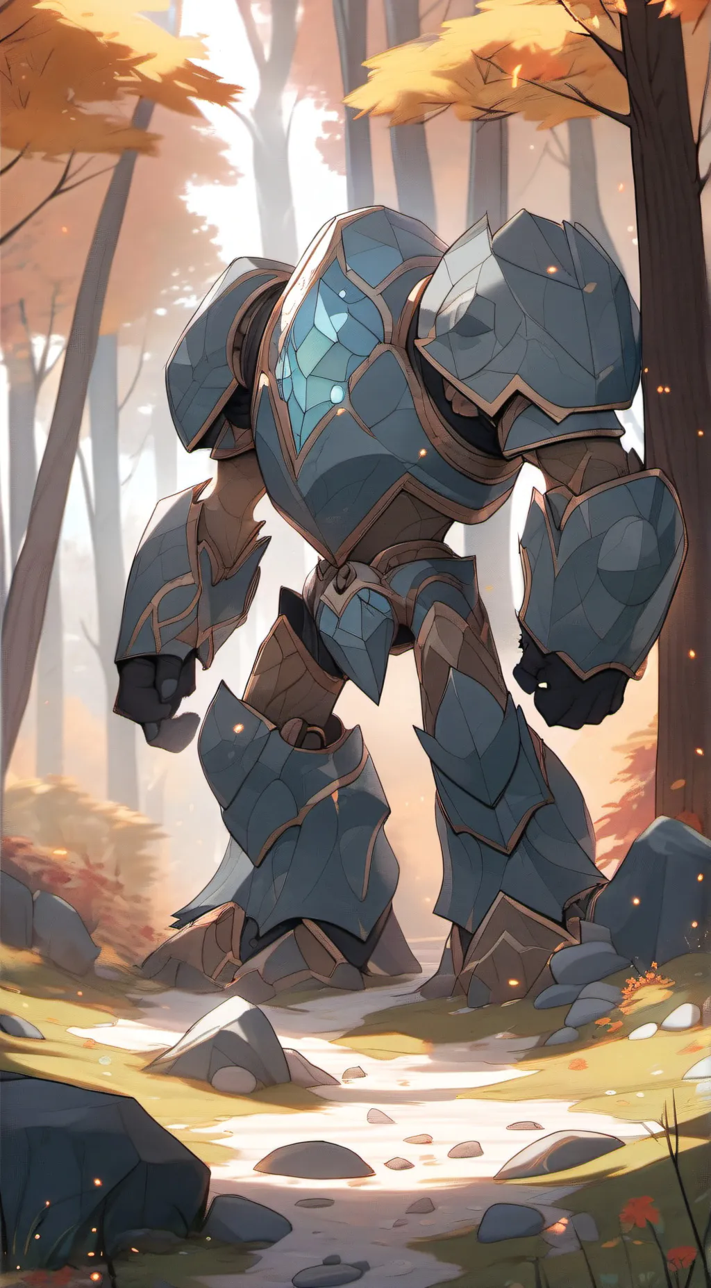 ai character: golem background