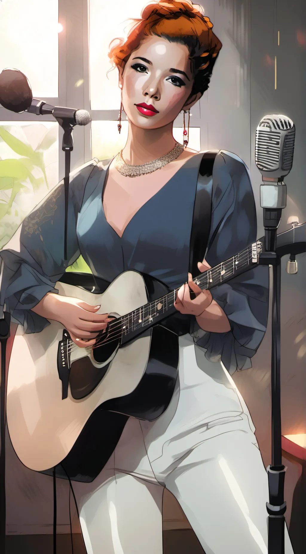 ai character: Verionica Deliez background