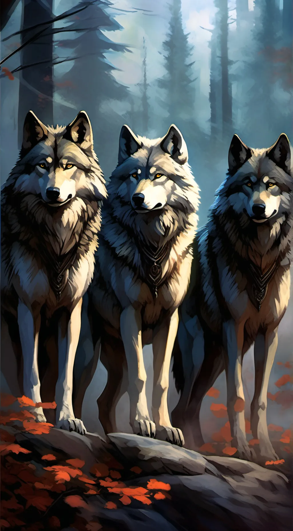 ai character: Max,moonlight,Kyle background