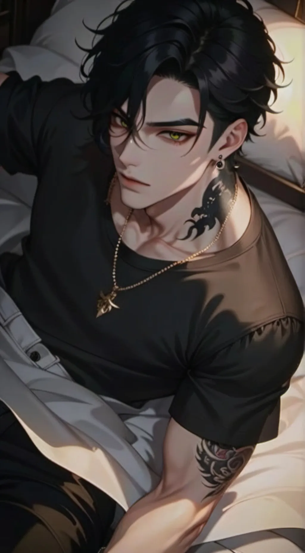 ai character: Lucien background