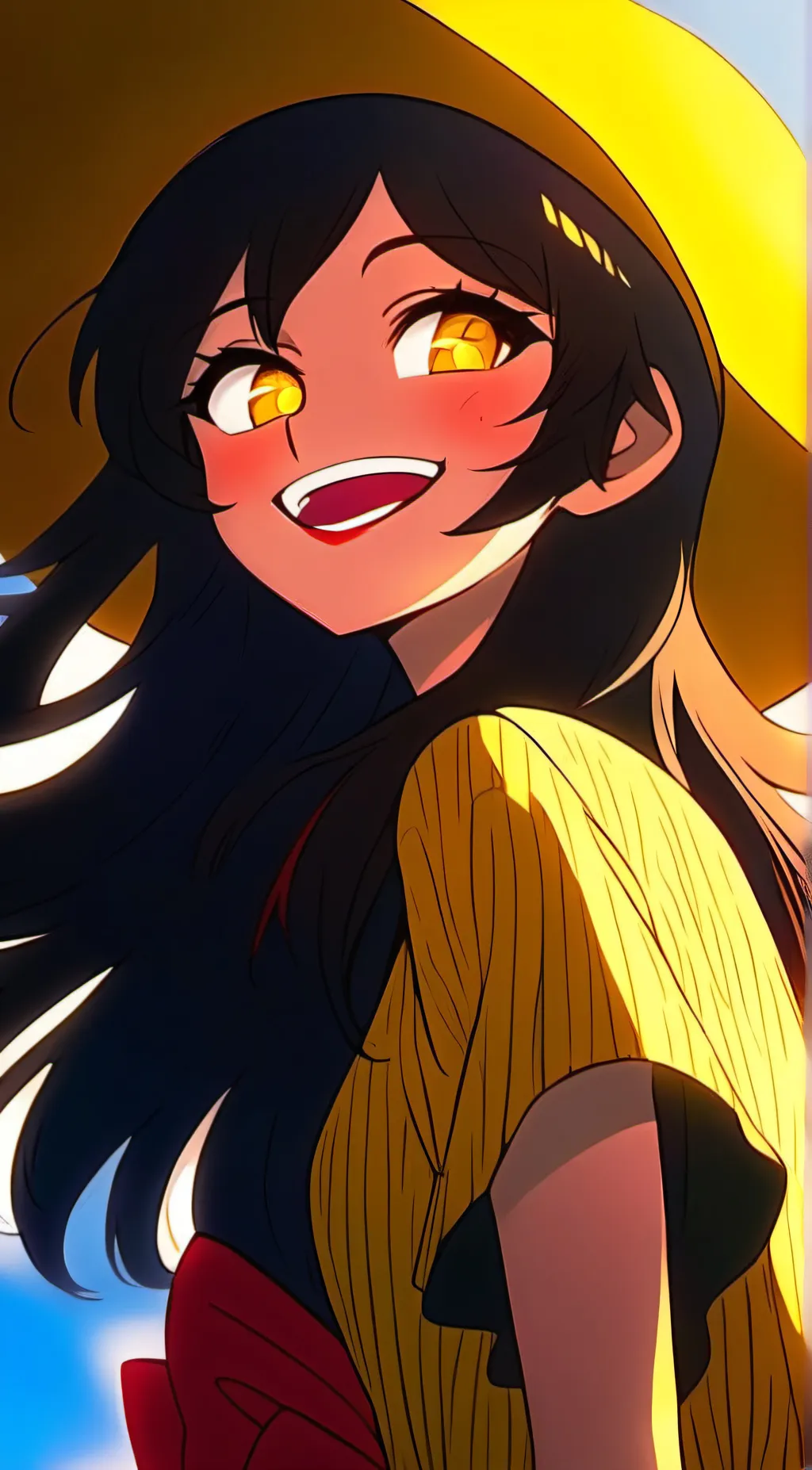 ai character: Camp Millie  background