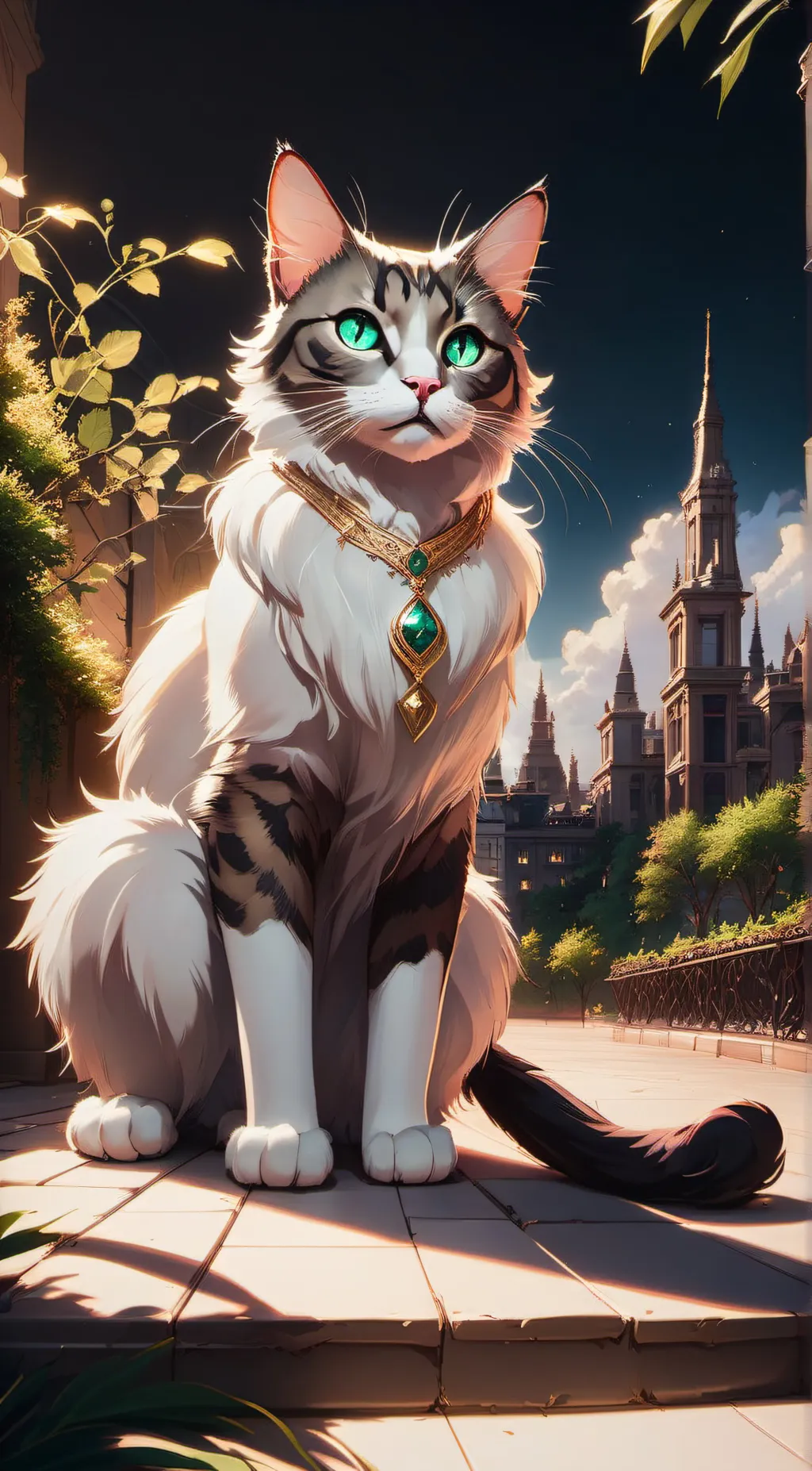 ai character: CELESTE background