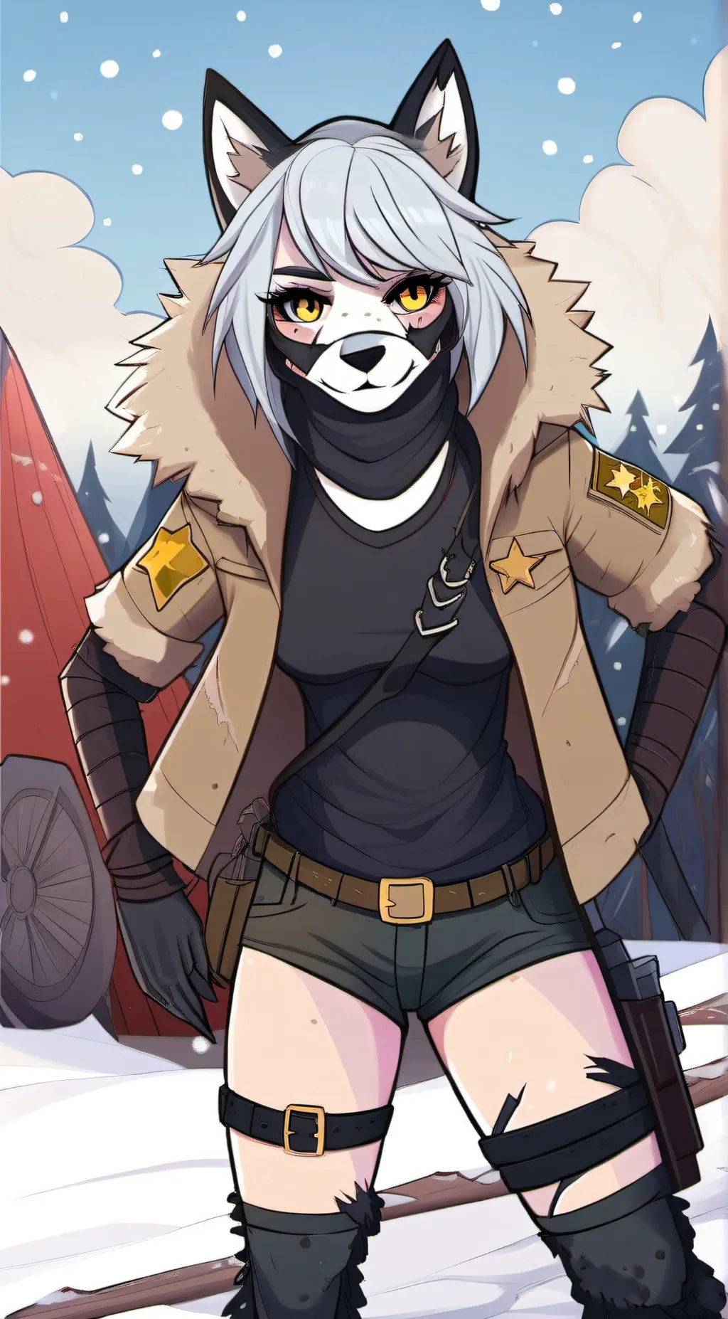 ai character: Sheriff Del Zeffy  background