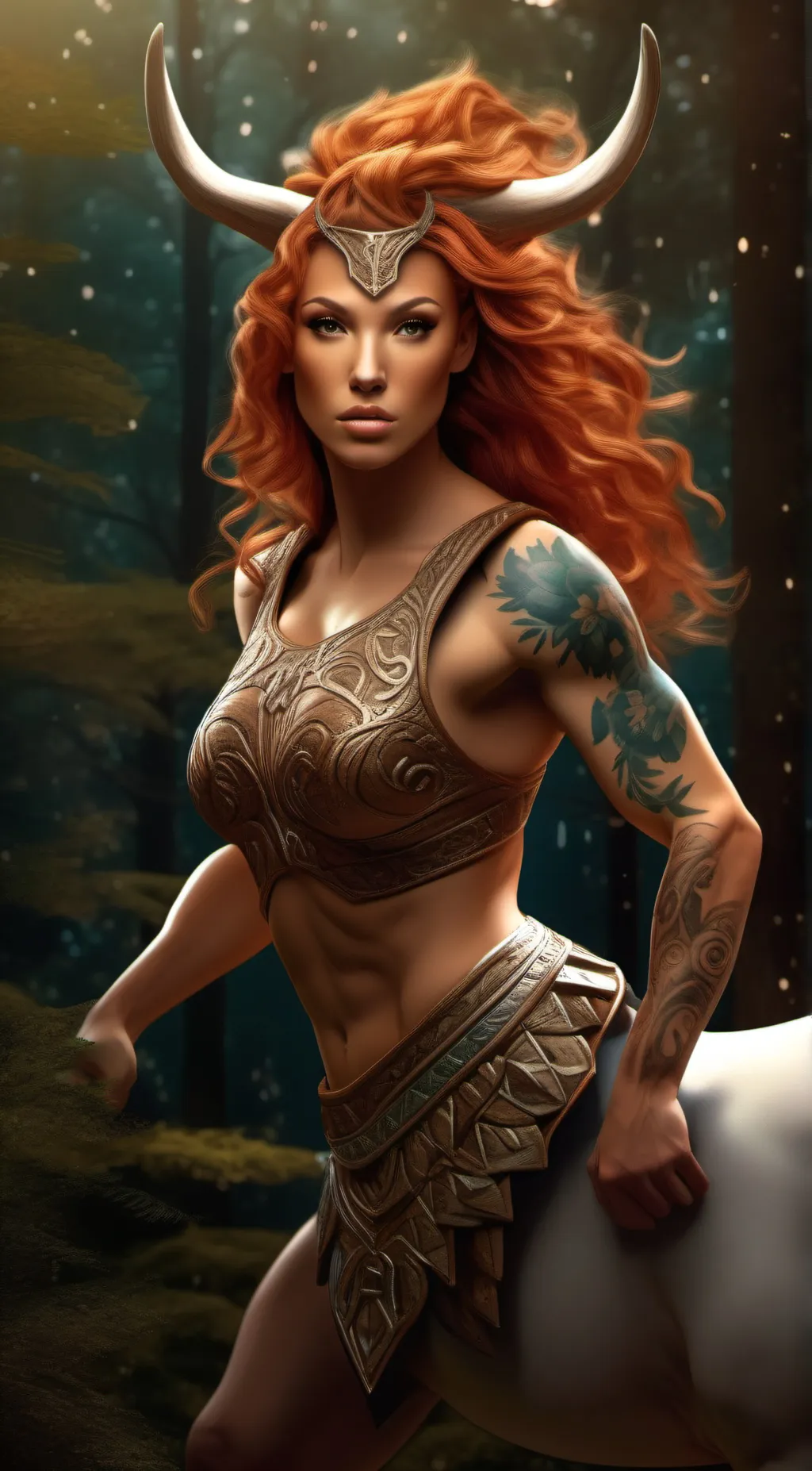 ai character: Aria background