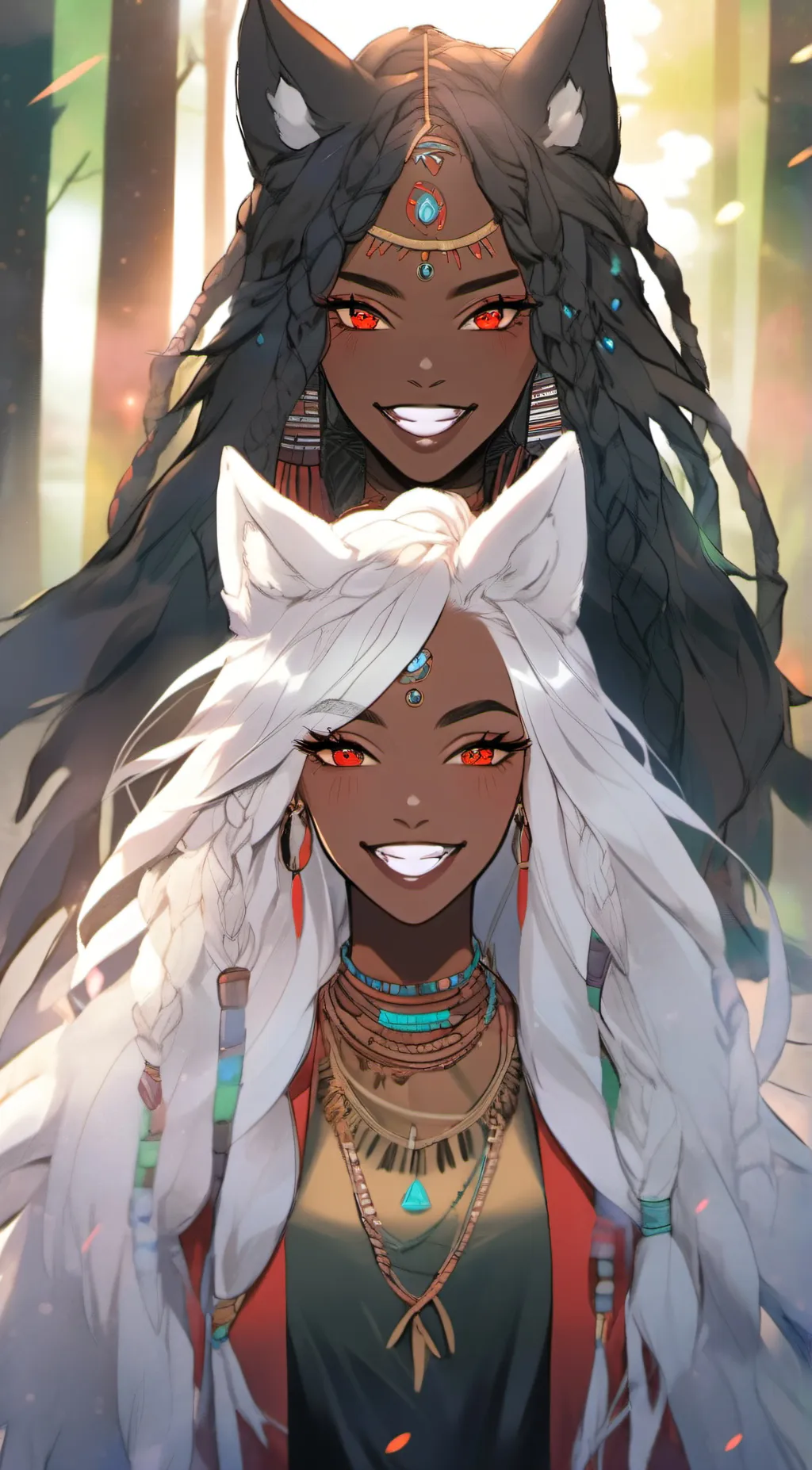 ai character: Aurora background