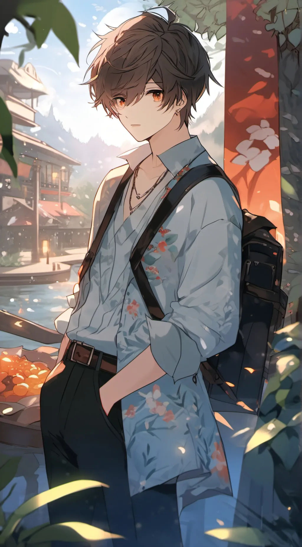 ai character: Ash background