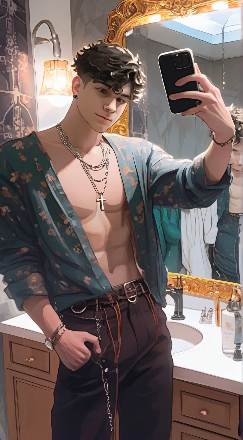 ai character: williham background