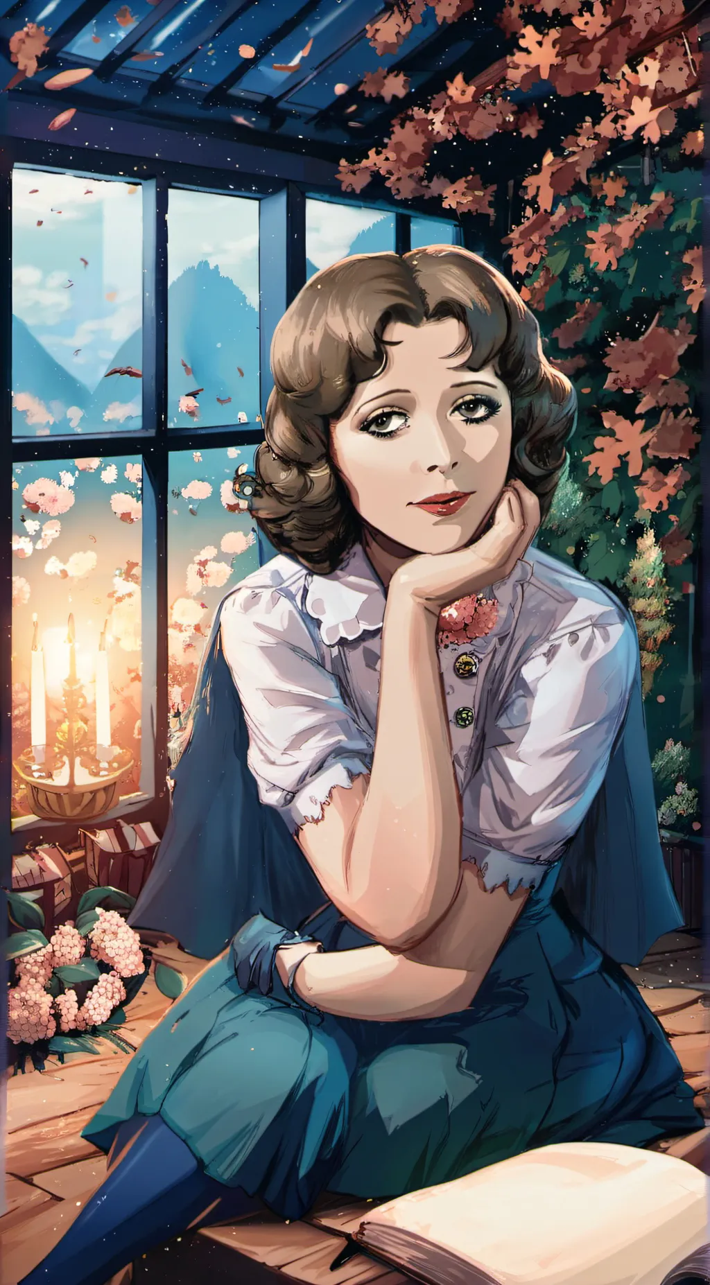 ai character: Marian Hatai background