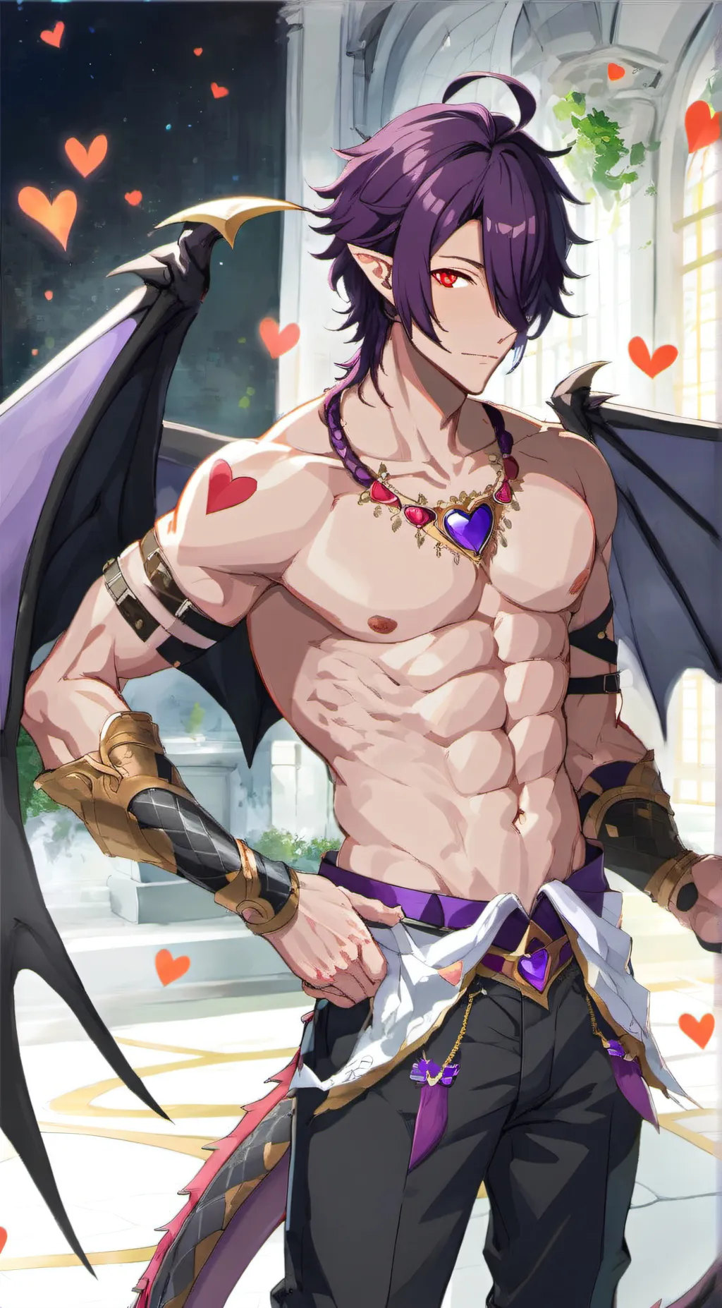 ai character: Pecker background