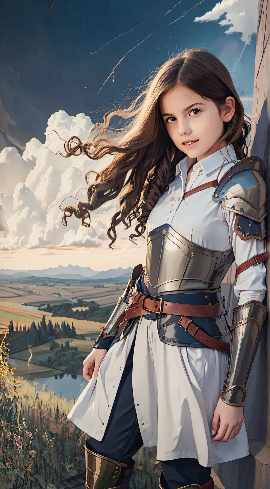 ai character: Elara background